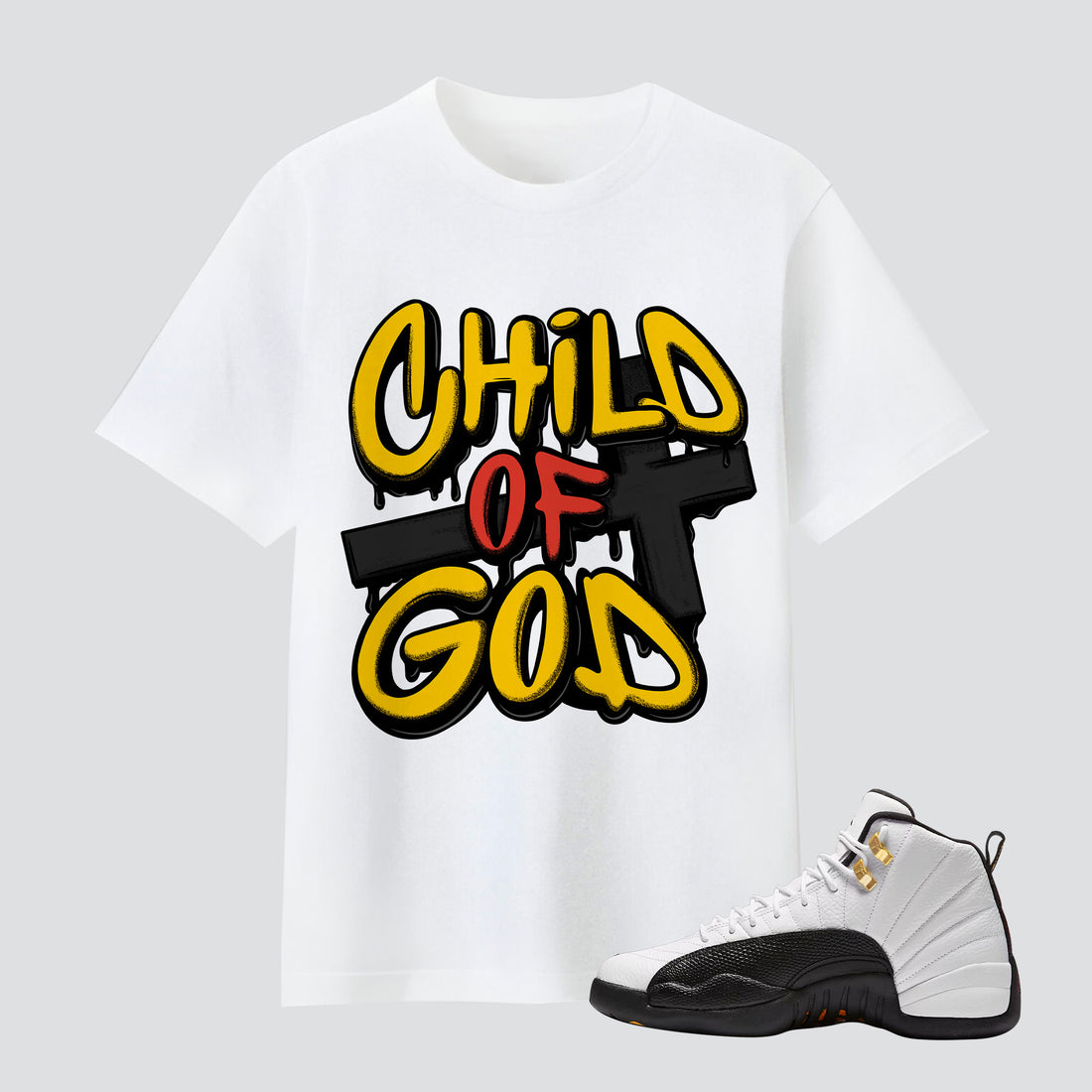 AJ 12 Taxi Child Of God Premium T-shirt