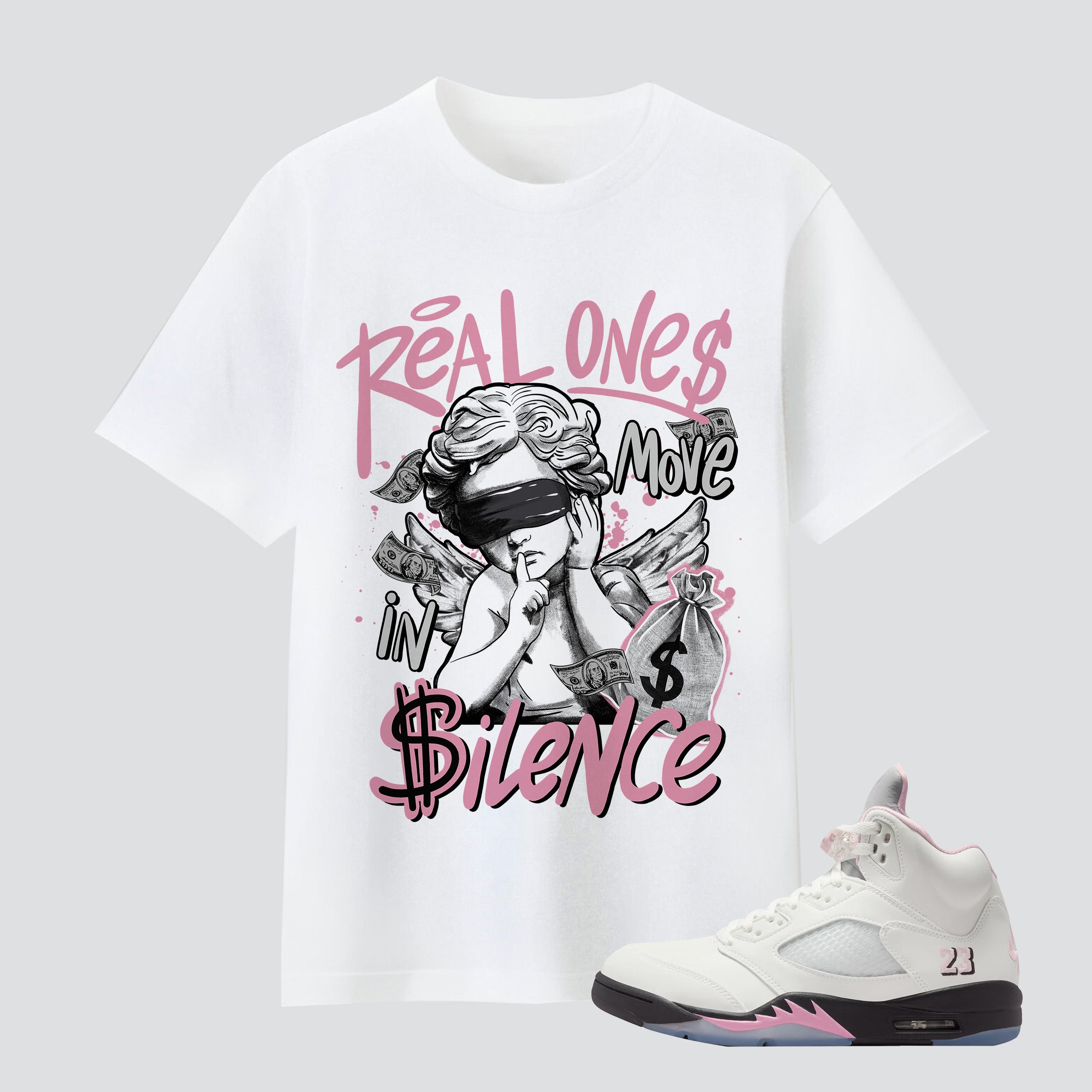 Air 5 35th Anniversary Real One Move In Silence Premium T-shirt