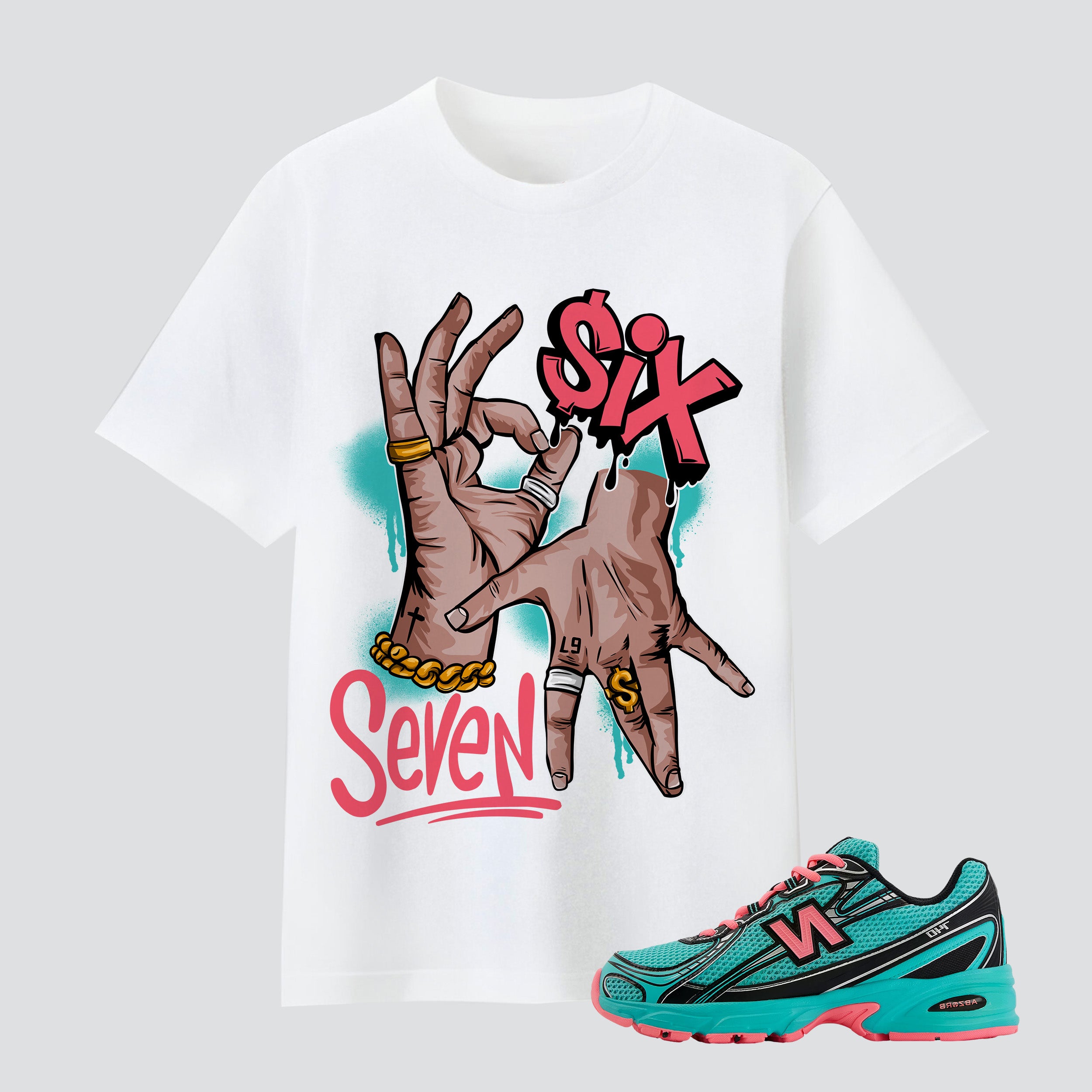 740 Cyber Jade Six Seven Premium T-shirt