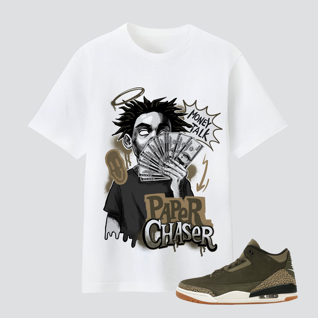 3 Retro Family Affair Paper Chaser Premium T-shirt